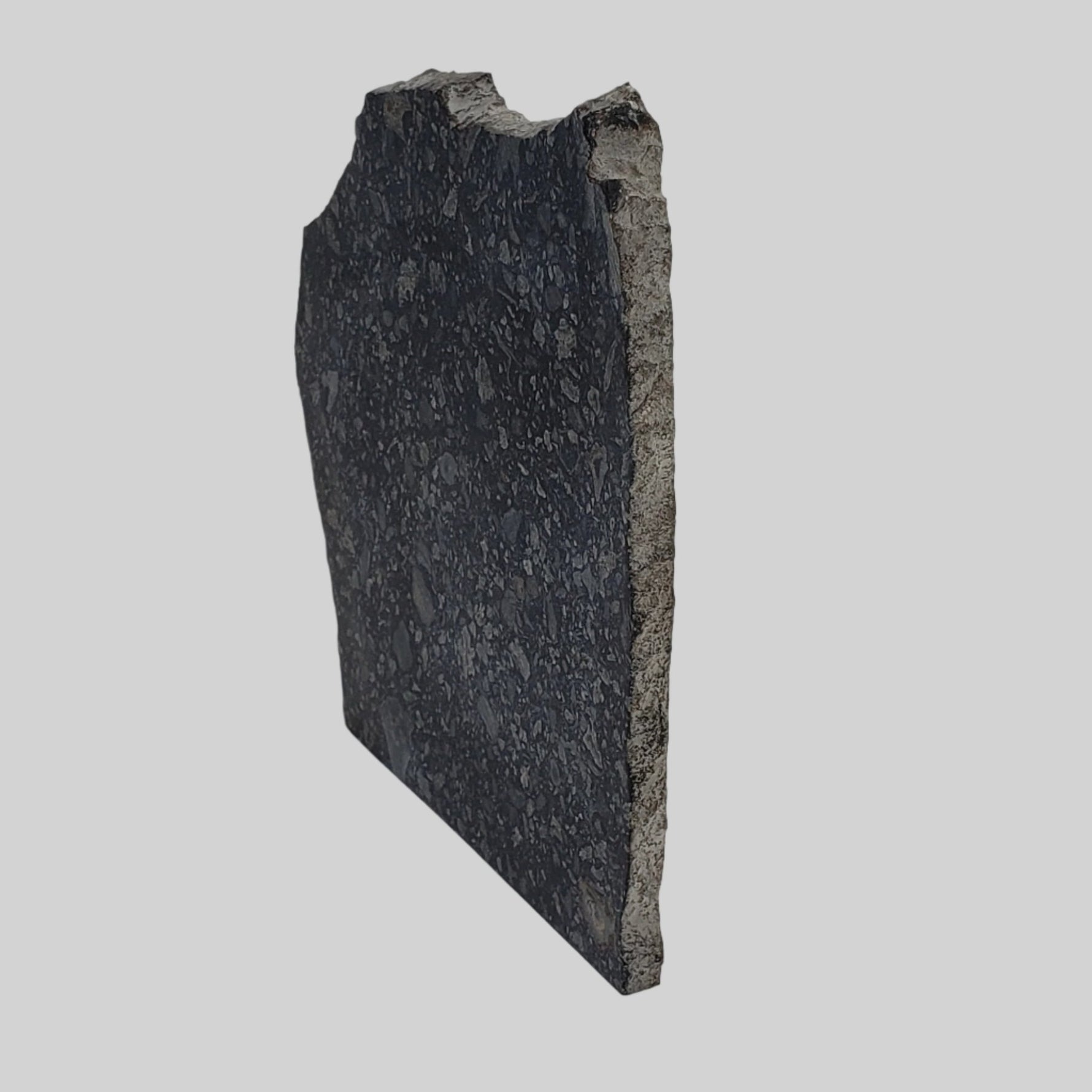  Black Onaping | 217 Grams | Impactite Breccia Slice | Sudbury Structure, Canada 4