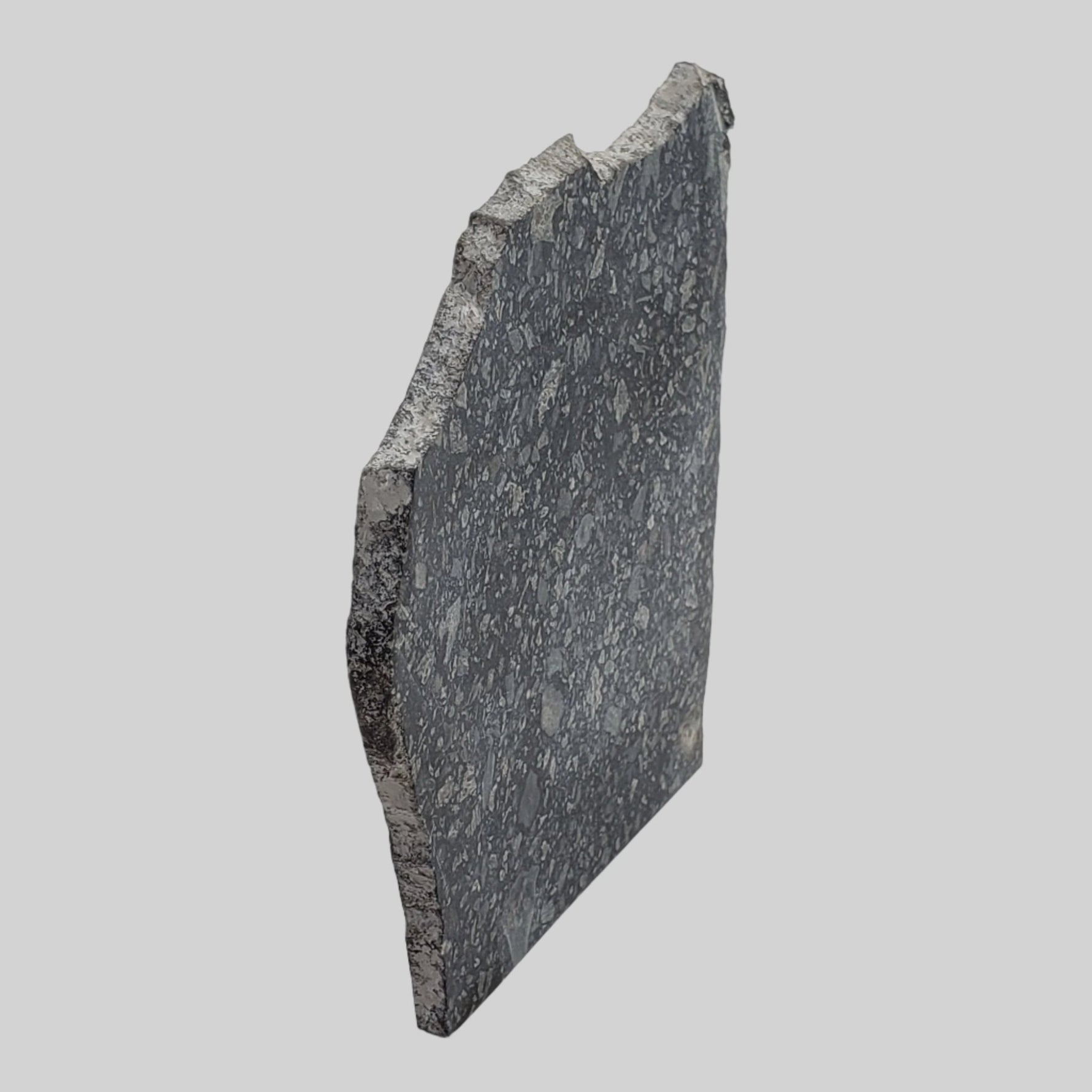  Black Onaping | 217 Grams | Impactite Breccia Slice | Sudbury Structure, Canada 5