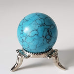 Blue Howlite Sphere | 30 mm 1.2 inches | 30.8 grams 2