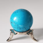 Blue Howlite Sphere | 30 mm 1.2 inches | 31.7 grams 2