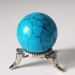 Blue Howlite Sphere | 30 mm 1.2 inches | 31.7 grams 4