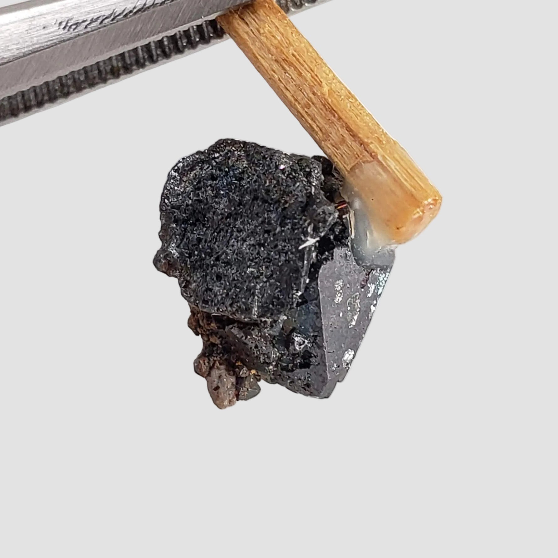  Brookite Crystal | Natural Arkansite | Perky Box Thumbnail Specimen | Magnet Cove, Arkansas, USA 5