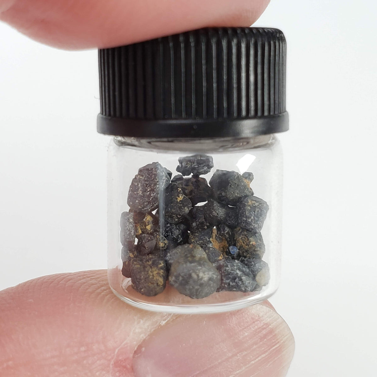  Brookite Crystal | Natural Arkansite | Specimen Jar | Magnet Cove, Arkansas, USA 2