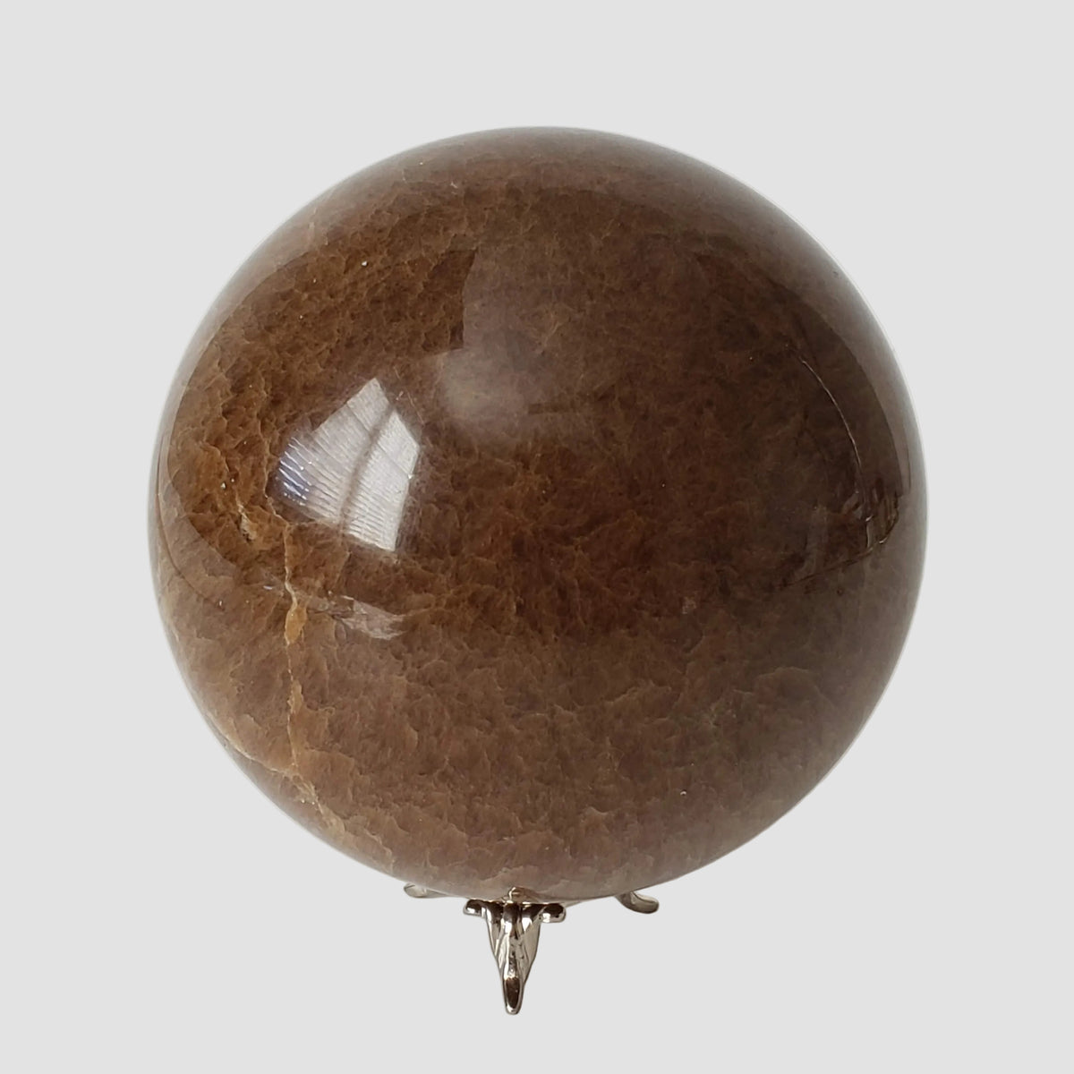  Brown Aragonite Sphere | 107 mm, 4.2 in | 1.9 kg 1