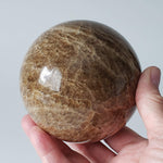  Brown Aragonite Sphere | 99 mm, 3.9 in | 1.4 kg 5