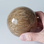  Brown Aragonite Sphere | 99 mm, 3.9 in | 1.4 kg 7