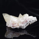  Calcite Points and Red Realgar Cluster | 462 Gr | Shimen Mine, Hunan Province, China 