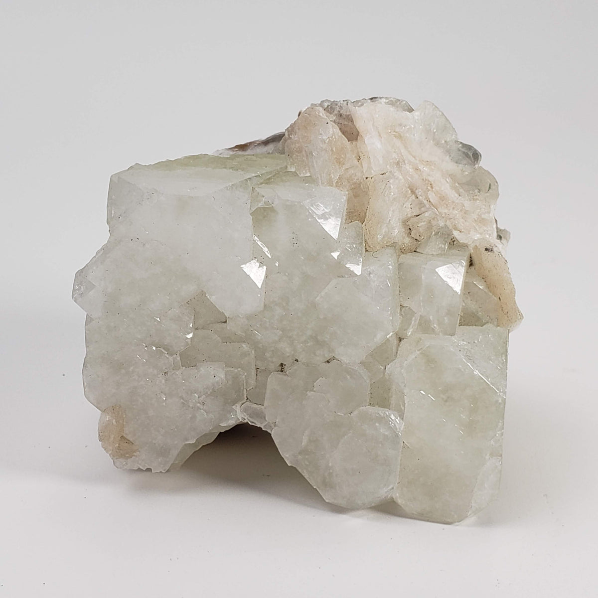 Calcite, Stilbite and Apophyllite Crystal Cluster | 185 gr | Jalgaon, India 1