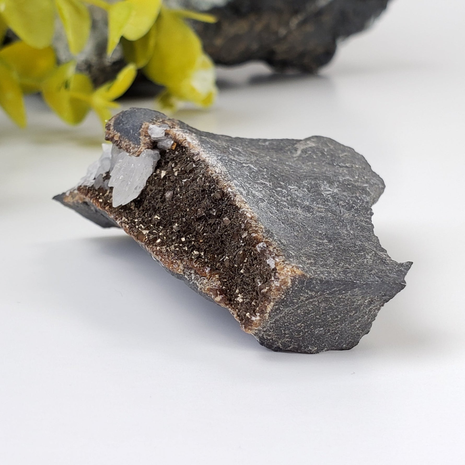  Calcite on Calcite on Matrix | Crystal Cluster 55.52g | Oskaloosa, Mahaska County, Iowa, USA | SO24 3