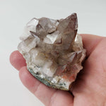  Calcite with Hematite on Matrix | 160.5 grams | Fluorescent Crystal | Lane's Quarry, Westfield MA 6