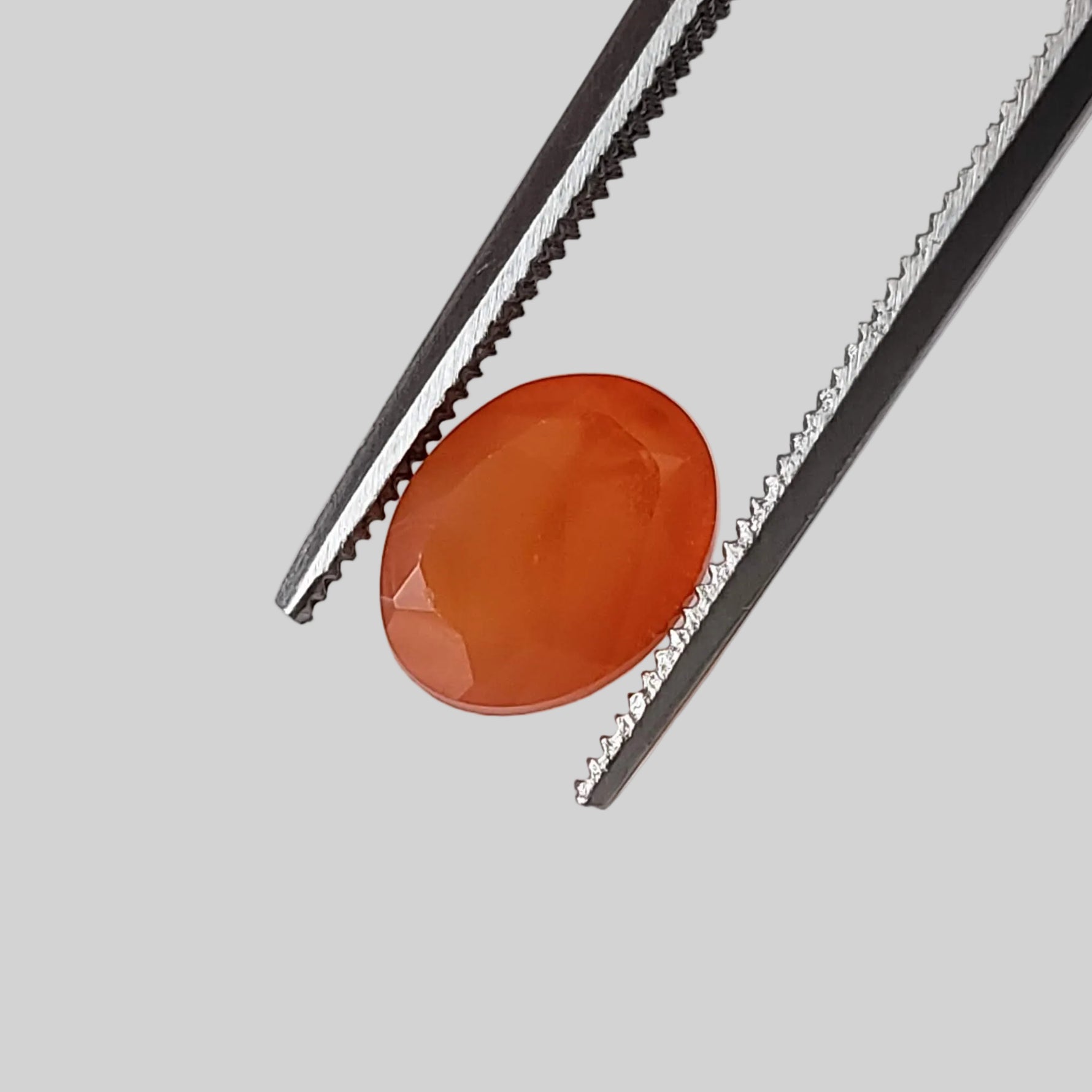  Carnelian | Oval Cut | Orange | 8x6.2mm 