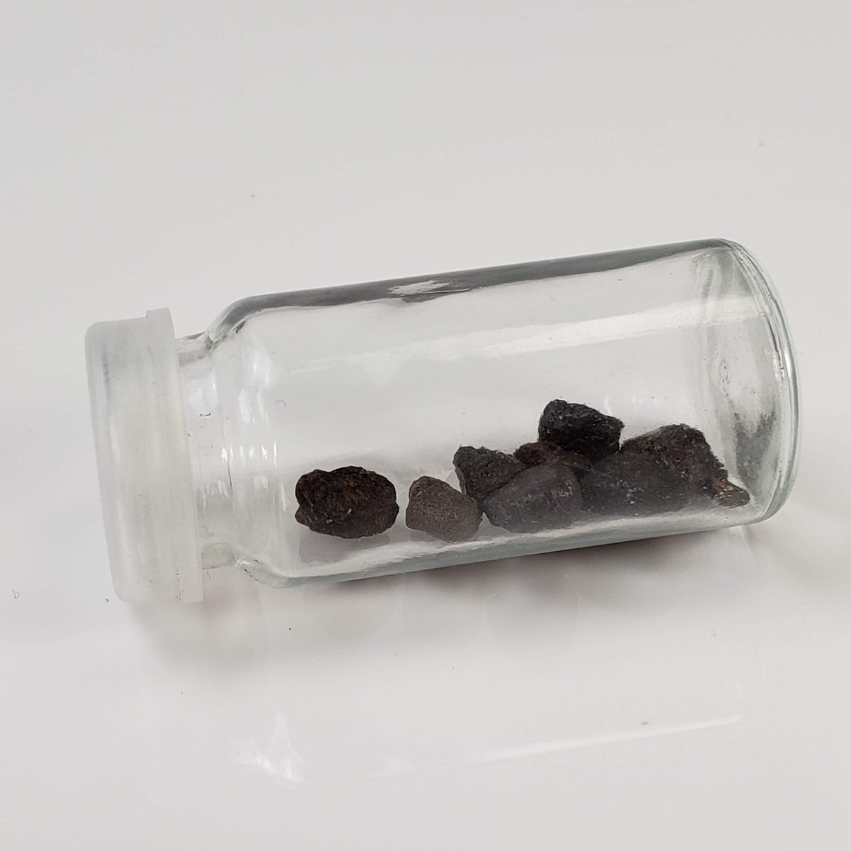 Cassiterite Crystals | Black | Lot in a Jar | Tin Gulch, Grant Co. | New Mexico 3