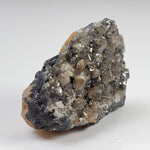 Cerussite and Pink Barite on Galena Matrix | 85 gr | Morocco 2