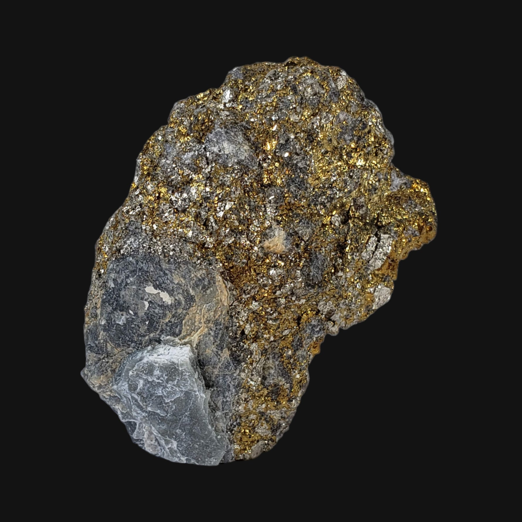  Chalcopyrite | 162 grams | Val d'Or, Québec 