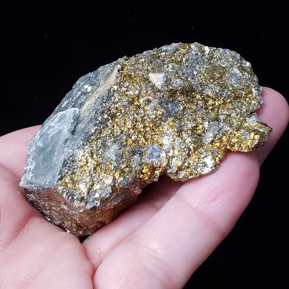  Chalcopyrite | 162 grams | Val d'Or, Québec 6
