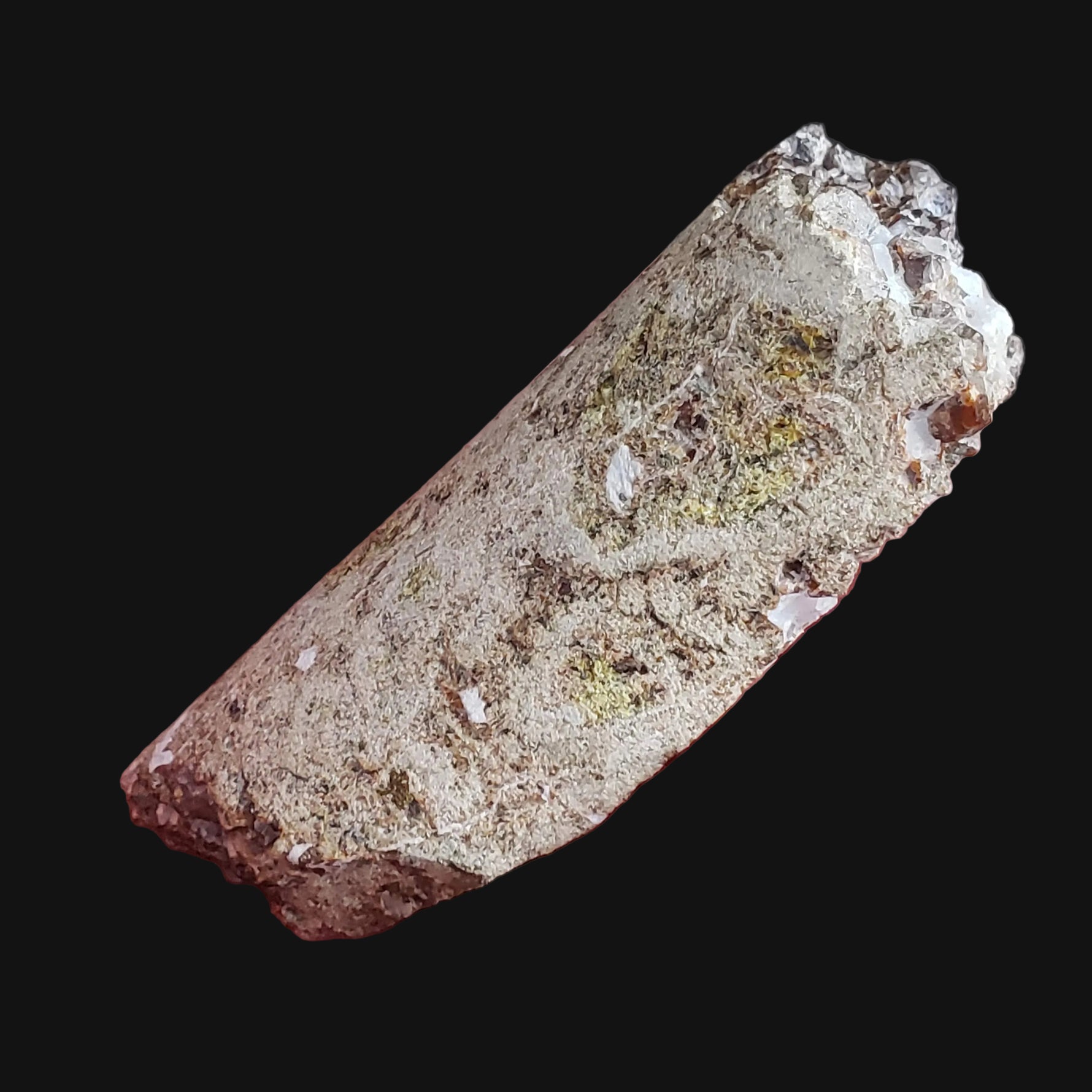  Chalcopyrite, Pyrite, Grossular Crystals | Drilled Core Sample | 81 Grams | Grasberg Open Pit Copper Mine, Indonesia 3