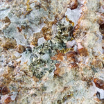  Chalcopyrite, Pyrite, Grossular Crystals | Drilled Core Sample | 81 Grams | Grasberg Open Pit Copper Mine, Indonesia 1