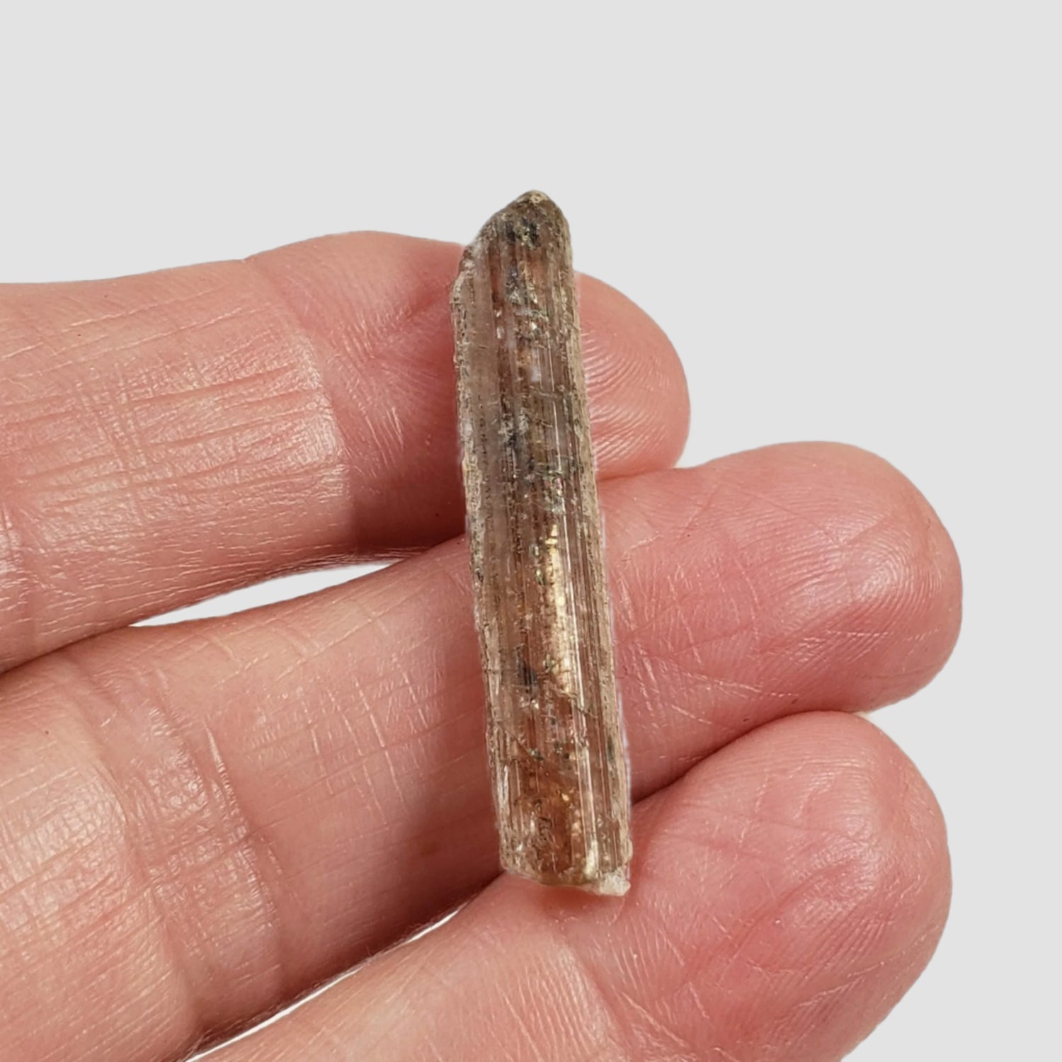  Childrenite | Perky Box Thumbnail Specimen | Linópolis, Divino das Laranjeiras | Minas Gerais, Brazil 