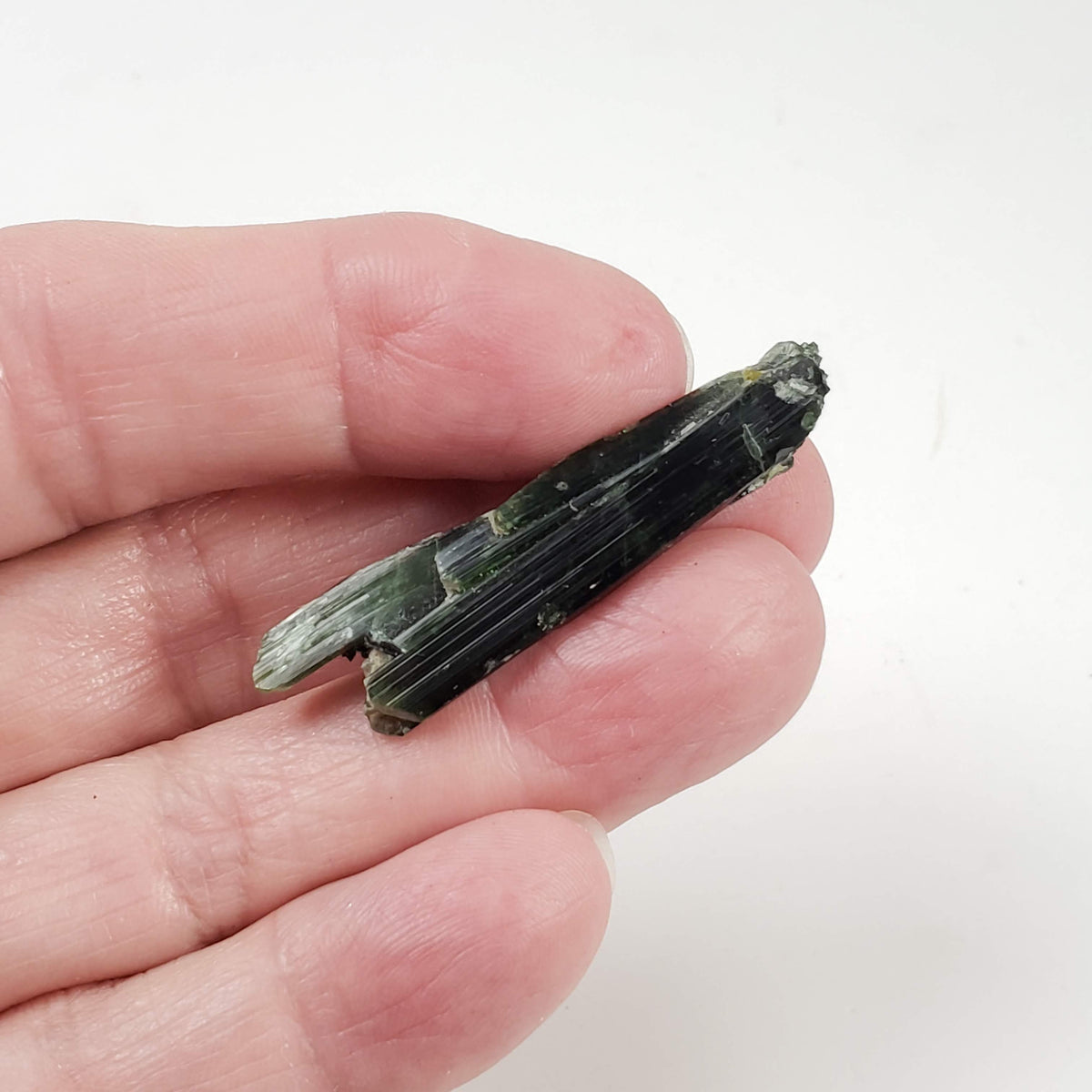 Chrome Diopside | Rough Crystal | Dark Green Mineral | 4.65 gr, 23.2ct | Pakistan 7