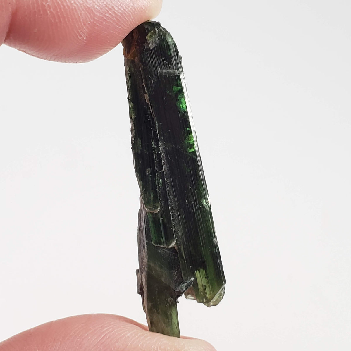  Chrome Diopside | Rough Crystal | Dark Green Mineral | 4.65 gr, 23.2ct | Pakistan 5