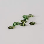  Chrome Tourmaline | 10 Piece Lot | Marquise Cut | Green | 4x2mm 0.71tcw 1
