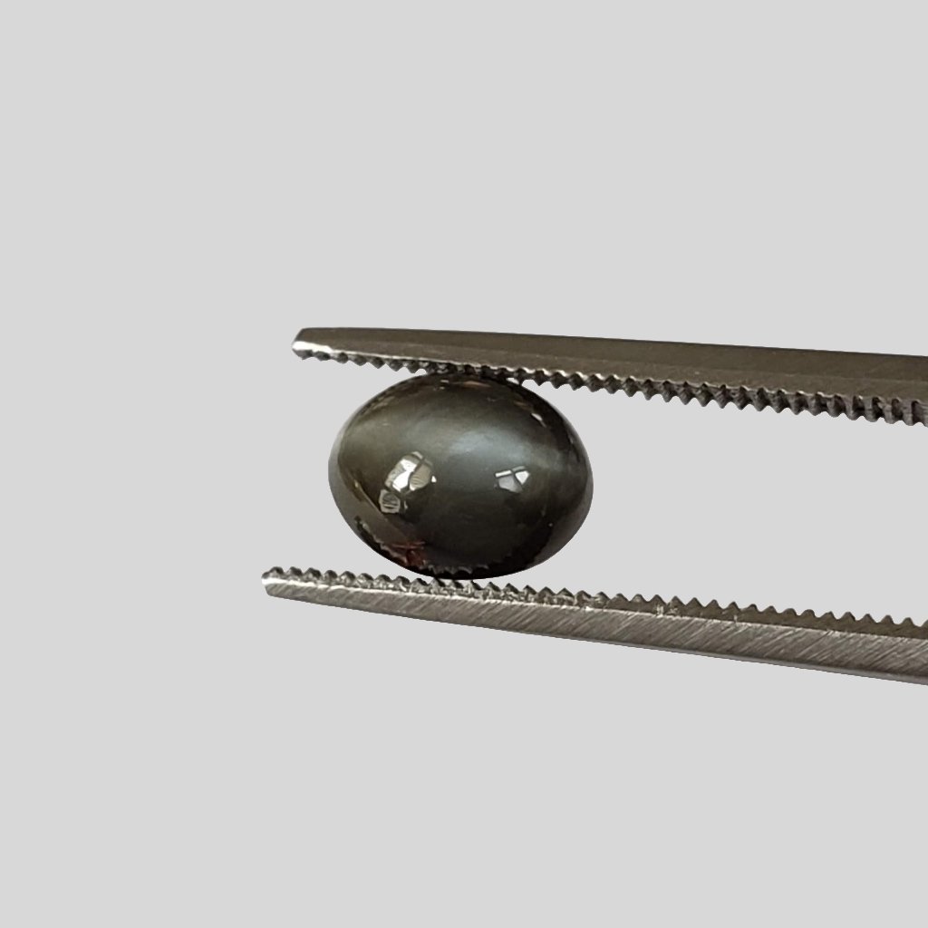  Chrysoberyl Cats Eye | Oval Cabochon | 7.5x6mm 1