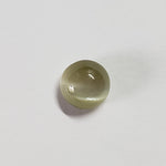  Chrysoberyl Cats Eye | Round Cabochon | Yellow | 6.0mm 1.2ct 2