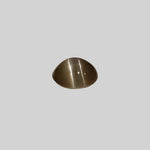  Chrysoberyl Cats Eye | Round Cabochon | Yellow | 6.5mm 1.1ct 6