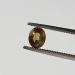  Chrysoberyl | Oval Cut | Yellow | 6.5x5.5mm 1.0ct 1