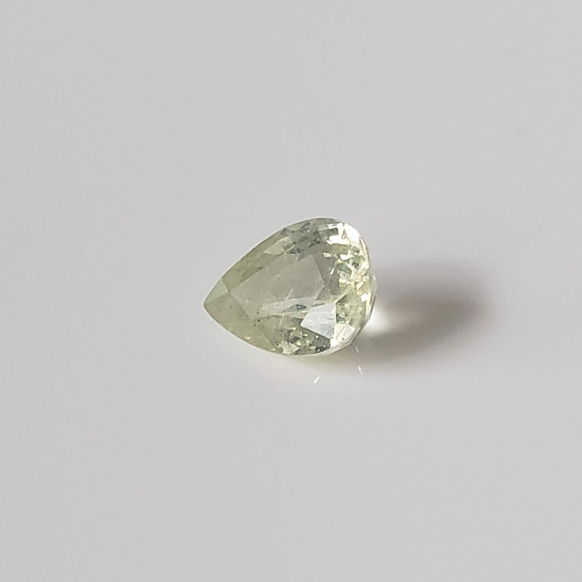  Chrysoberyl | Pear Shape Cut | Lemon Green | 6.8x5.2mm 1.0ct 4