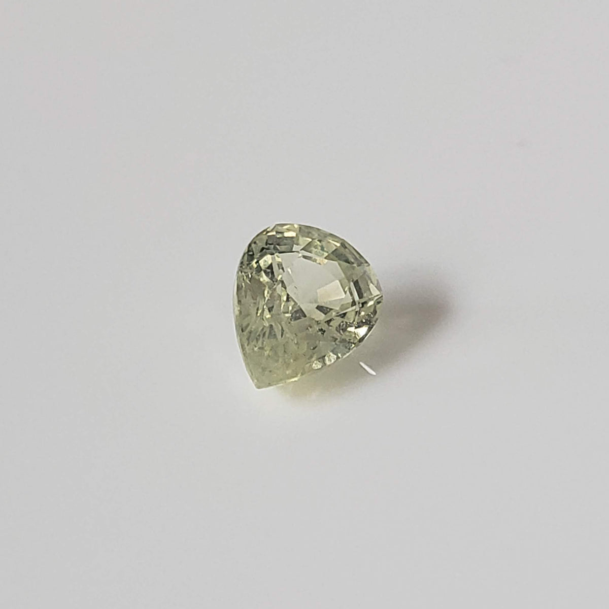  Chrysoberyl | Pear Shape Cut | Lemon Green | 6.8x5.2mm 1.0ct 3