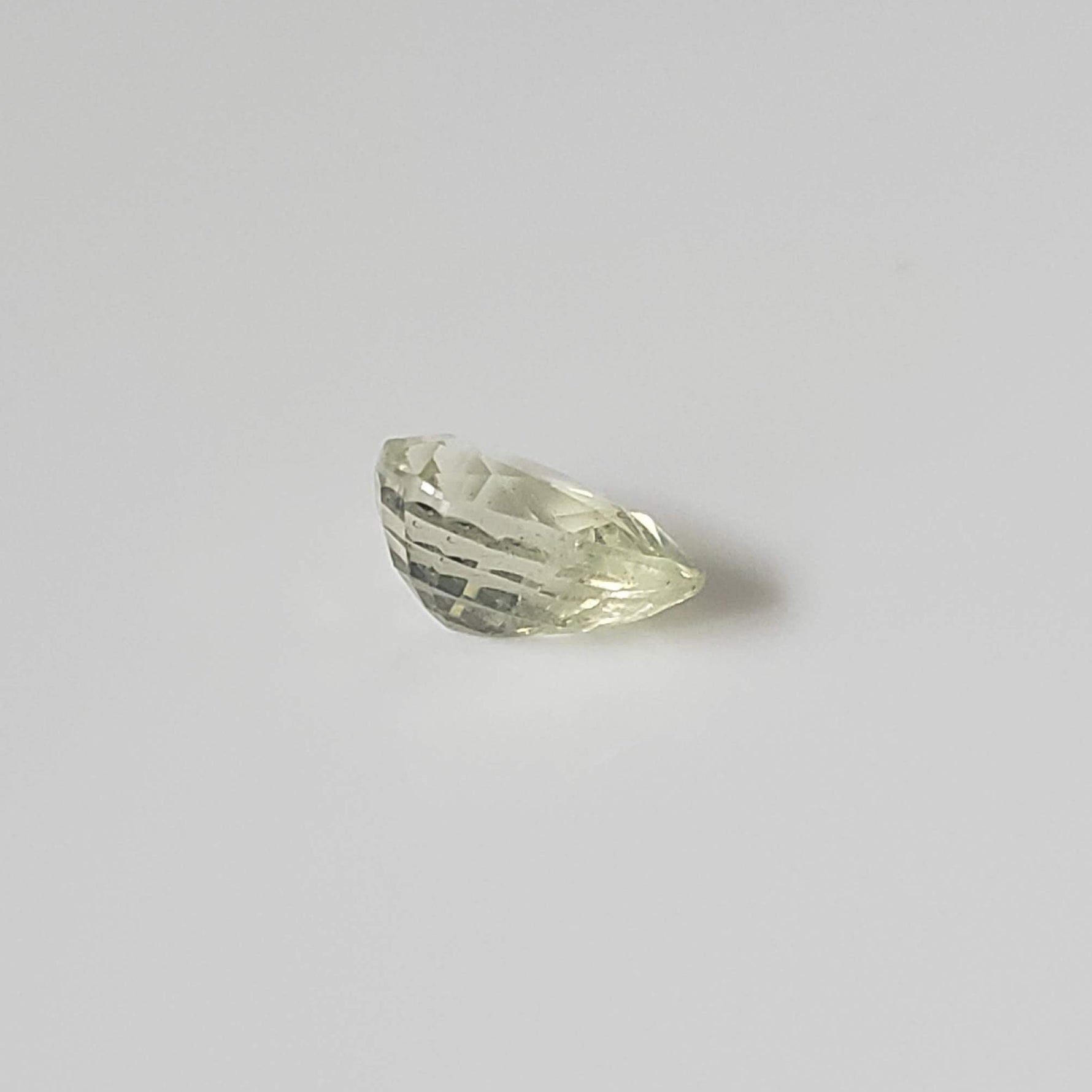  Chrysoberyl | Pear Shape Cut | Lemon Green | 6.8x5.2mm 1.0ct 5
