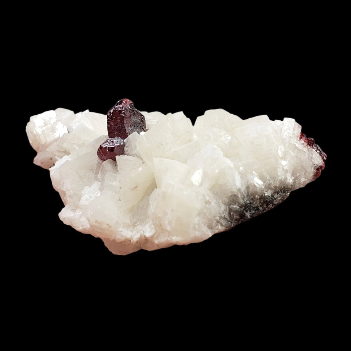  Cinnabar on Dolomite Crystal | Rare Mineral | 16.4 gr | Gong Kuan Mine China 3