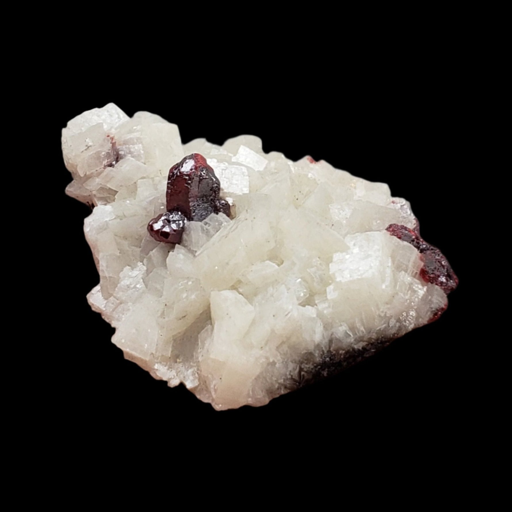  Cinnabar on Dolomite Crystal | Rare Mineral | 16.4 gr | Gong Kuan Mine China 5