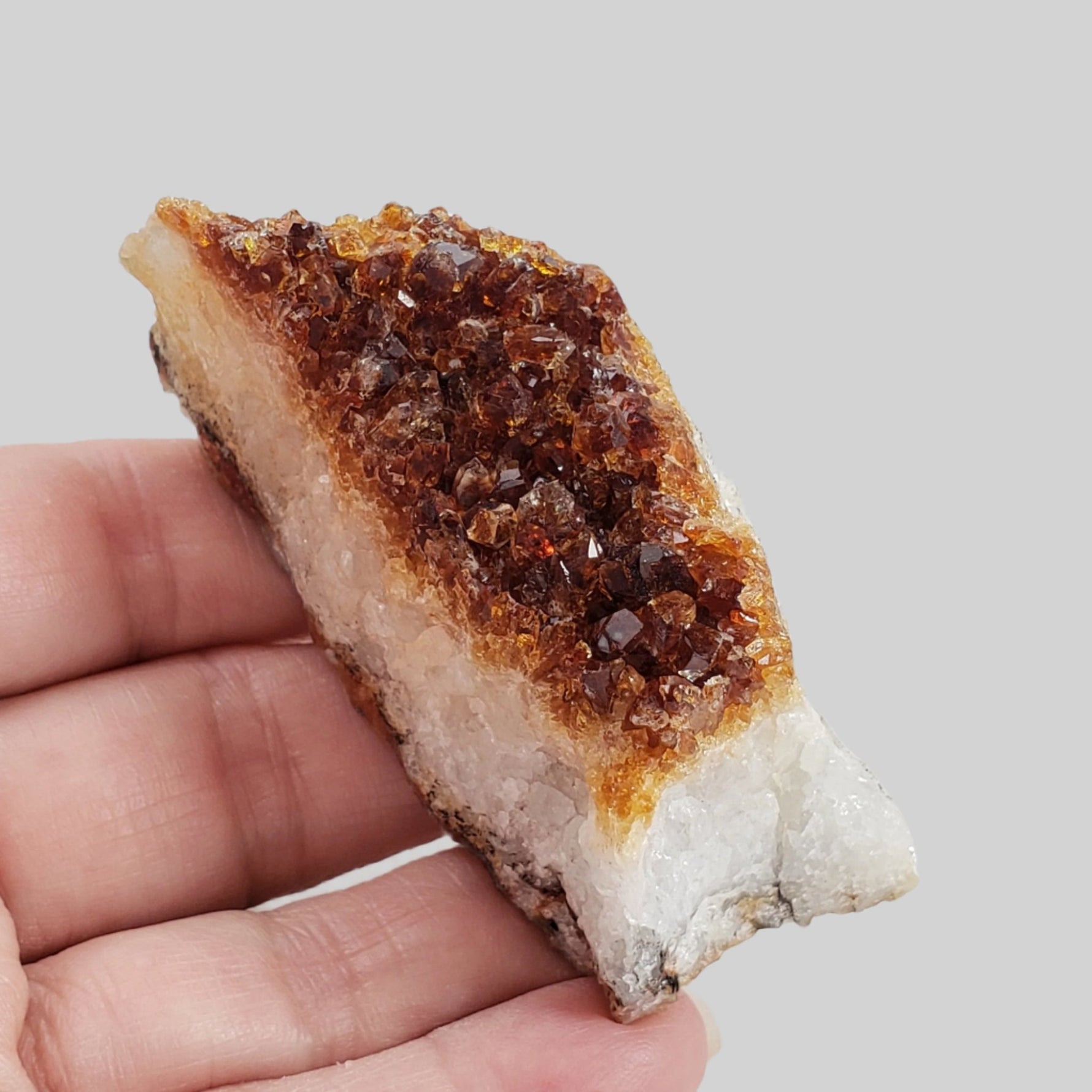 Citrine Crystals on Matrix | 120 grams | Rio do Sul, Brazil | SO24 