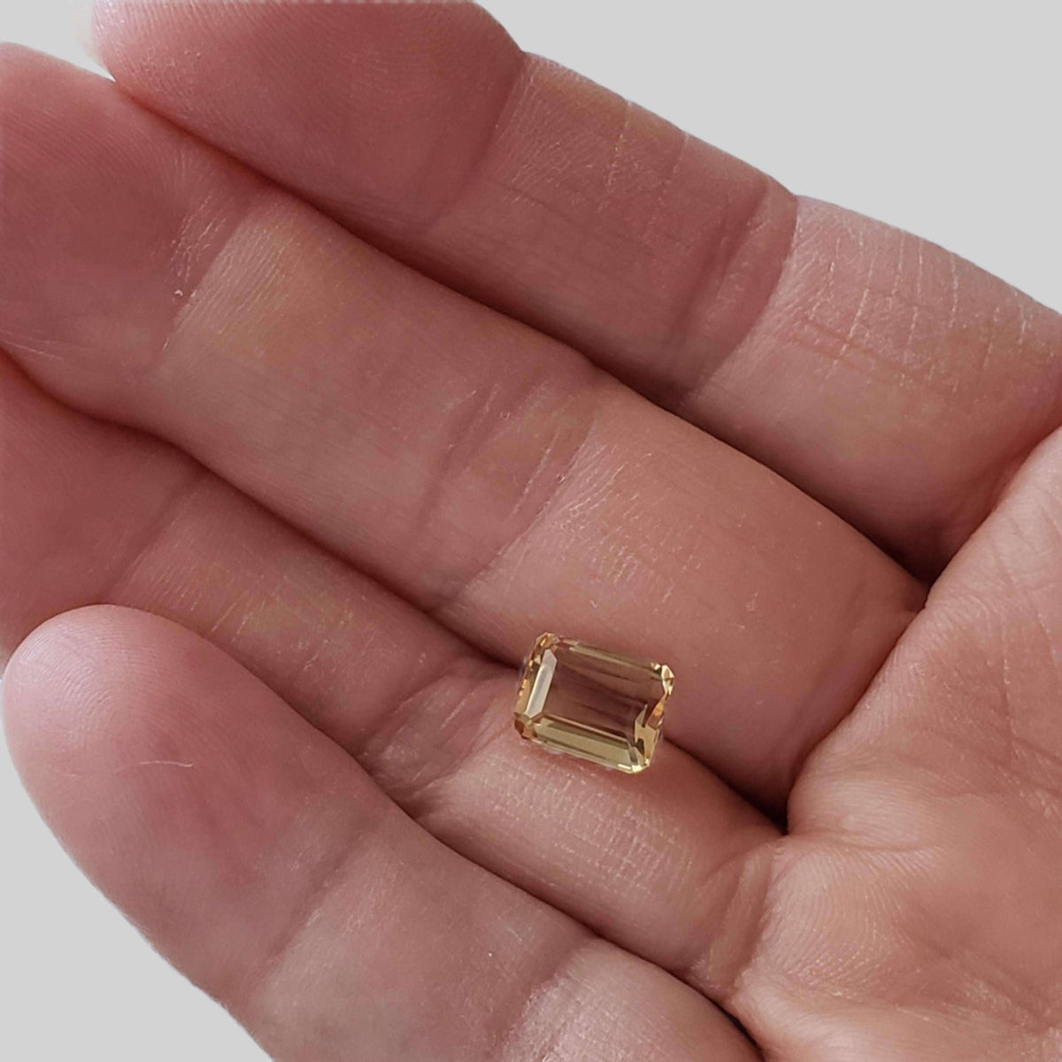  Citrine | Octagon Cut | Yellow | 9x7mm 8