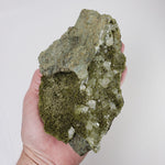  Clinozoisite var. Pistacite and Quartz Cluster | 623.8 gr | Green Epidote | Alicante, Spain 8