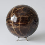  Dark Brown Aragonite Sphere | 104 mm, 4.1 in | 1.71 kg 4