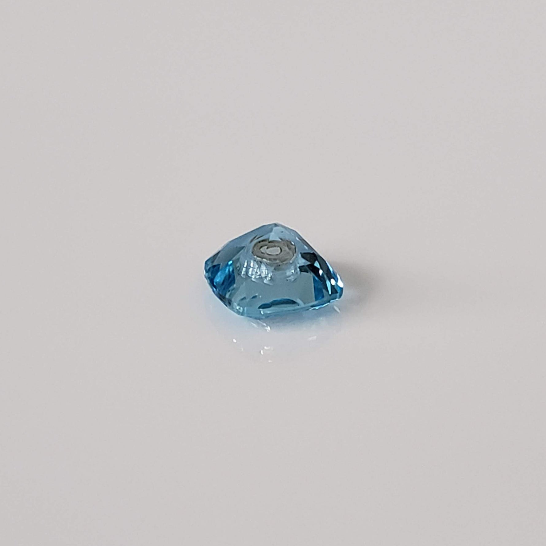  Diamond in Topaz | Cushion Cut | Sky Blue | 6 mm 1.30ct 6