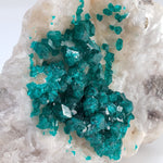  Dioptase on Calcite | Emerald Green Crystals | 116.72 Gr | Tsumeb Mine, Otavi, Namibia 5