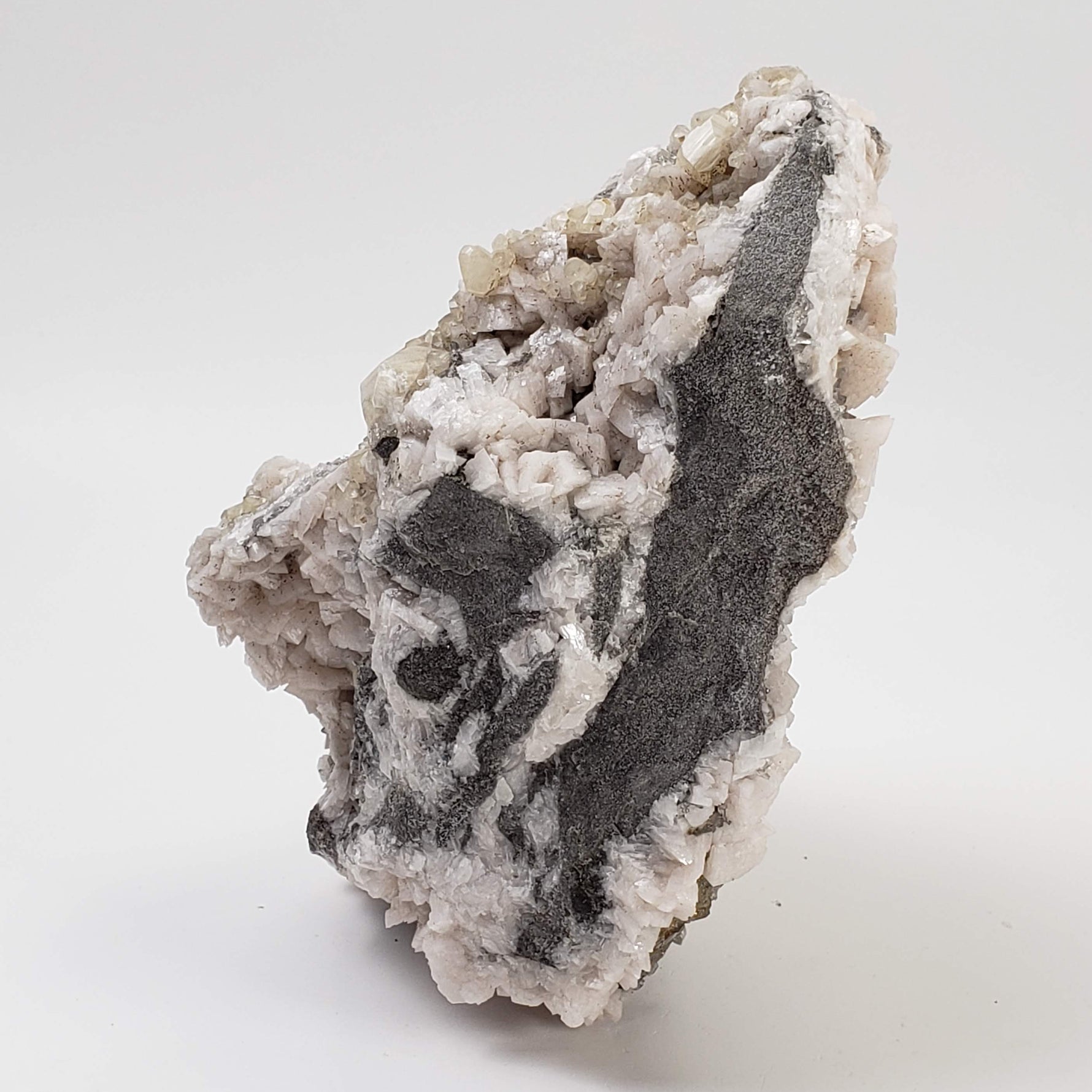  Dolomite, Calcite, Pyrite and Quartz Cluster | AAA Crystal | 1.68 KG | Quebec, Canada 6