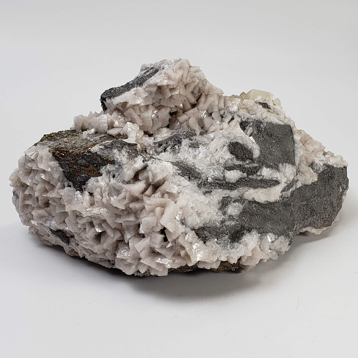  Dolomite, Calcite, Pyrite and Quartz Cluster | AAA Crystal | 1.68 KG | Quebec, Canada 3