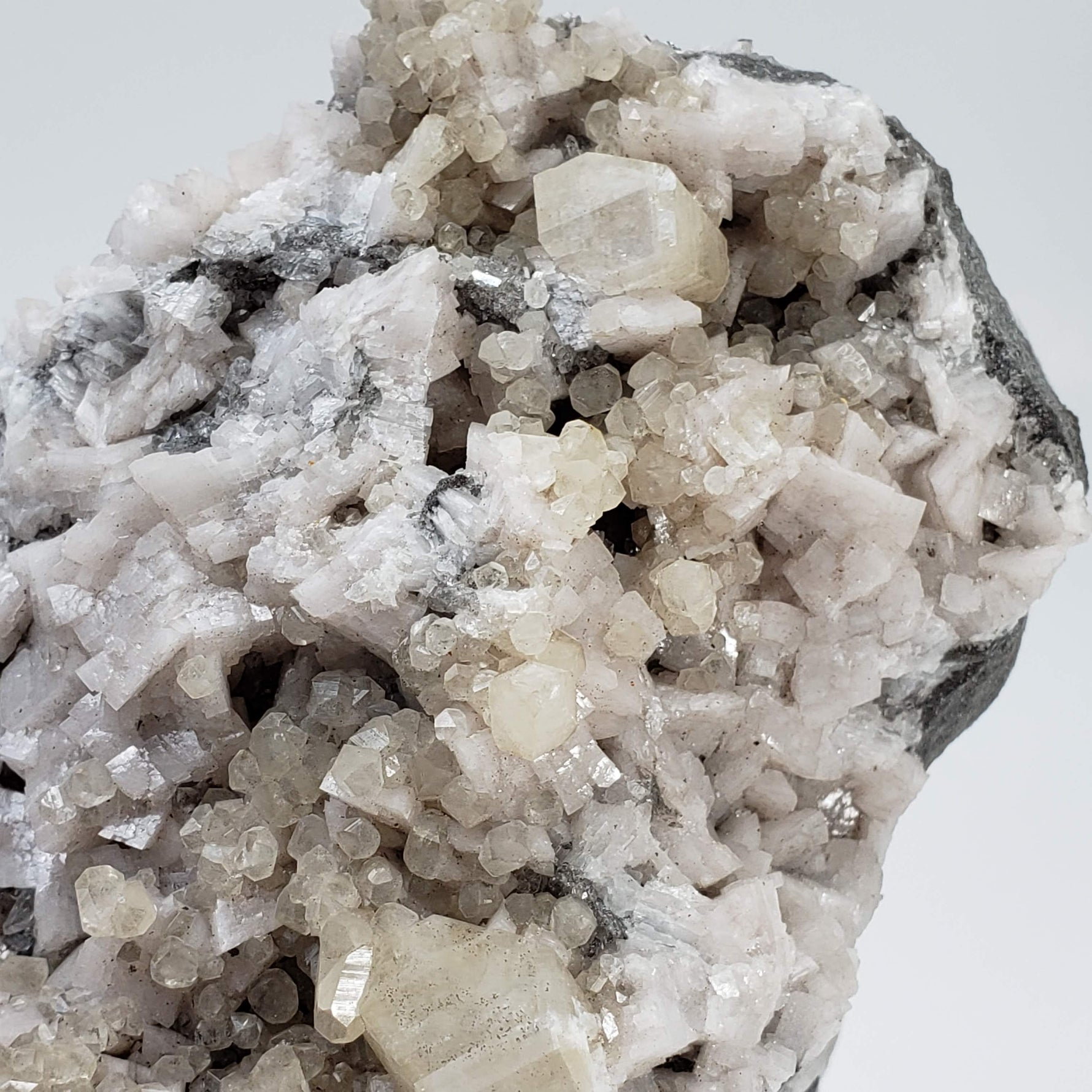  Dolomite, Calcite, Pyrite and Quartz Cluster | AAA Crystal | 1.68 KG | Quebec, Canada 9