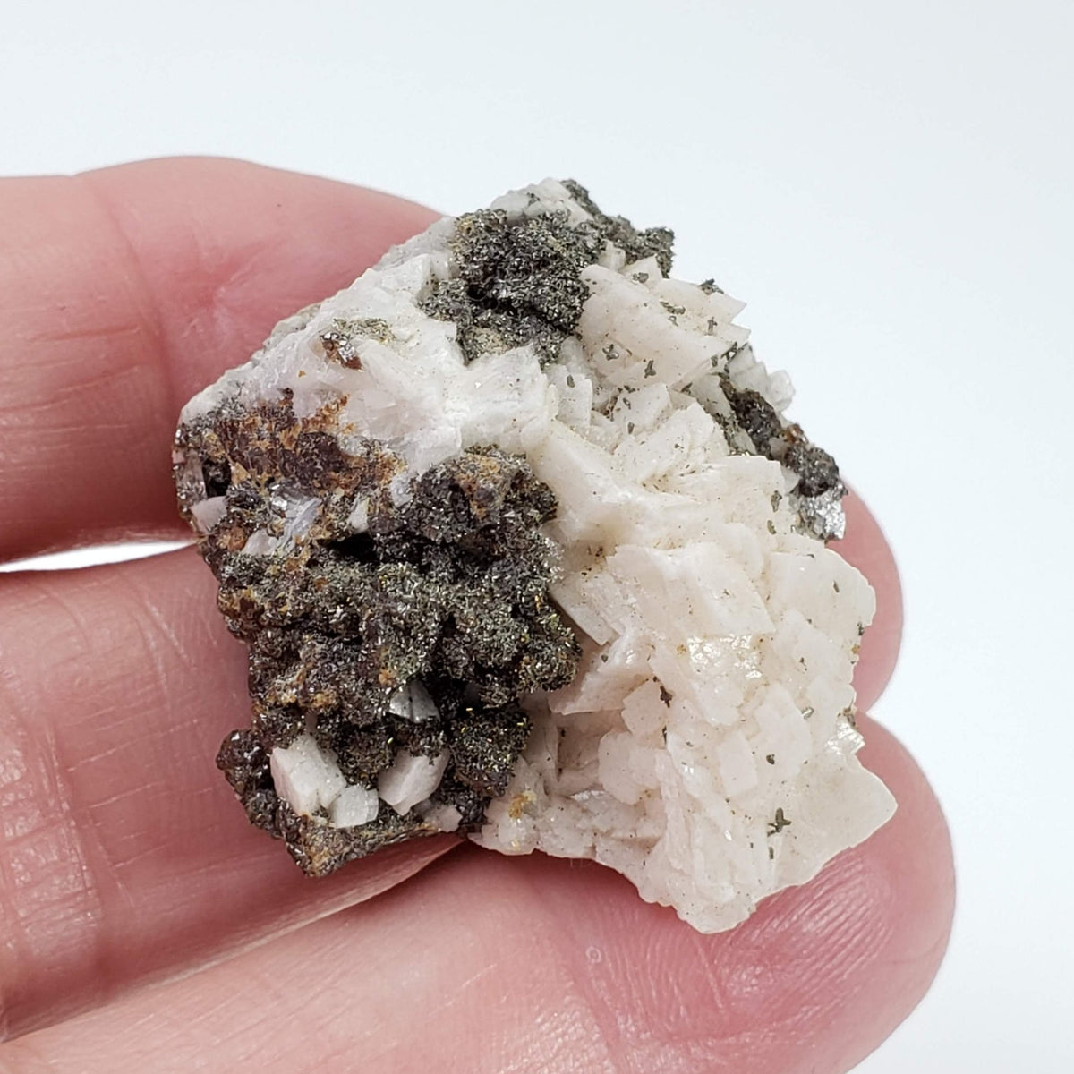  Dolomite on Sphalerite Crystals | 25 grams | Daniel's Harbor | Newfoundland and Labrador, Canada 2