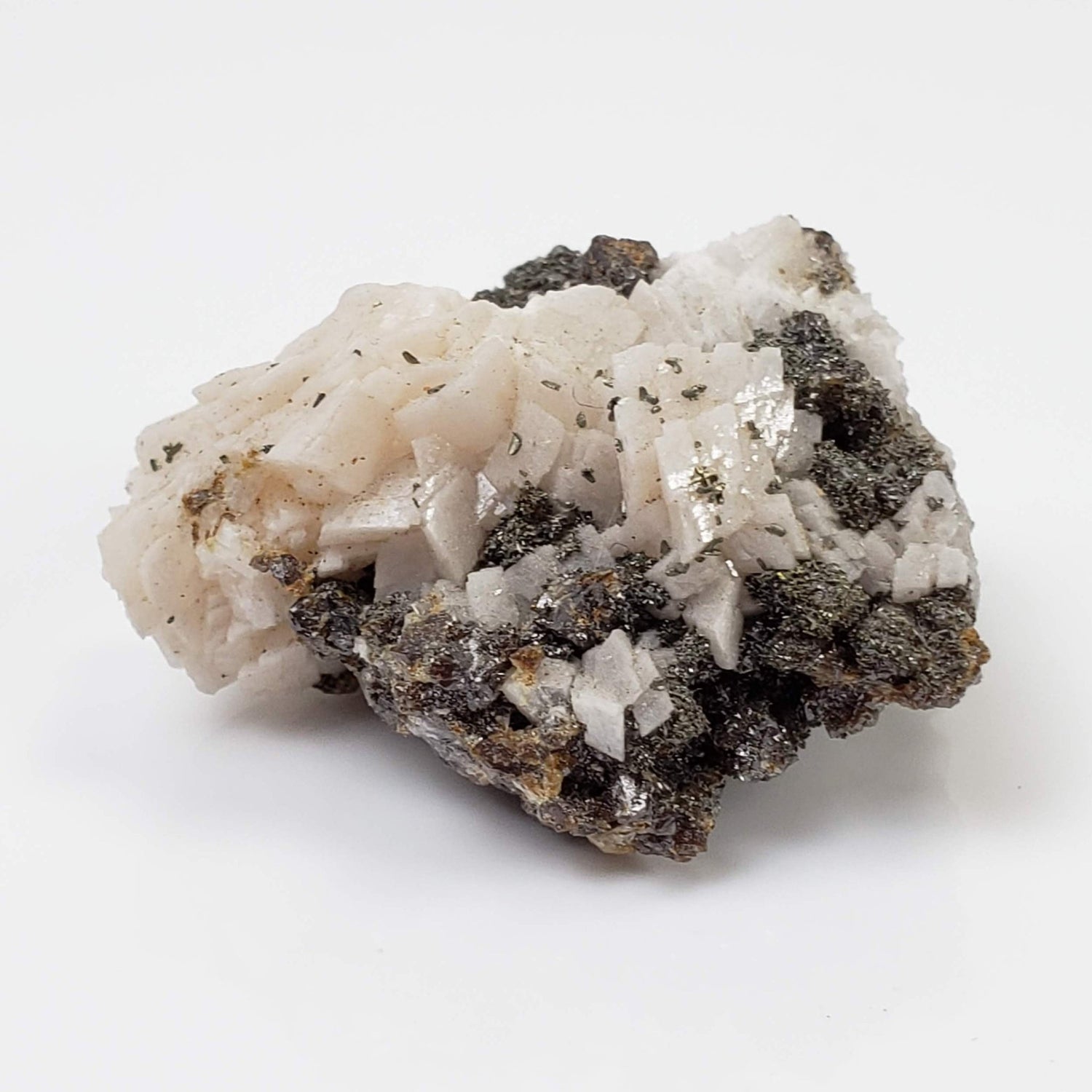  Dolomite on Sphalerite Crystals | 25 grams | Daniel's Harbor | Newfoundland and Labrador, Canada 