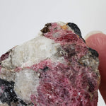  Eudialyte | Fluorescent under UV light | 170 grams | Mont Saint Hilaire, Québec, Canada 5