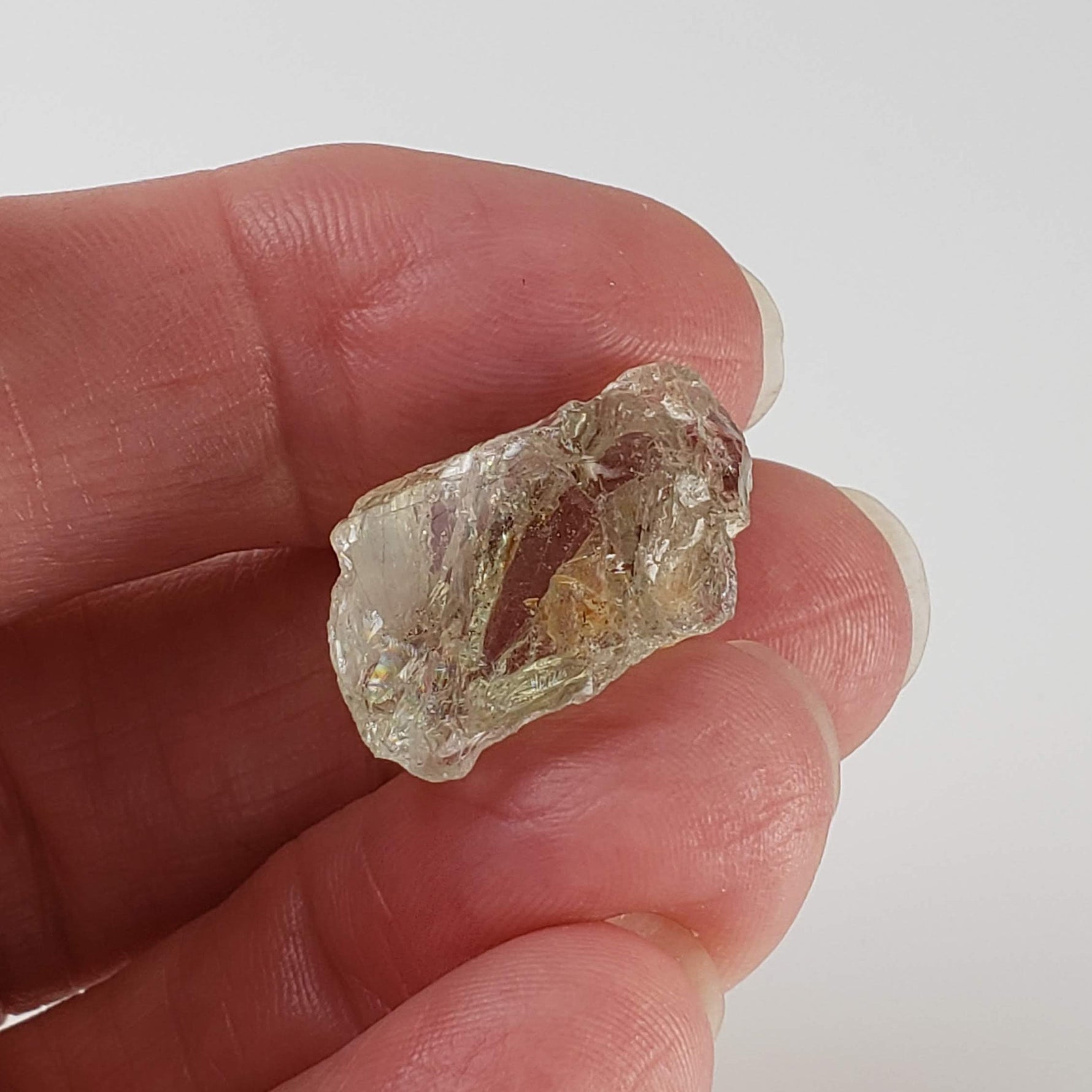  Facet Grade Rough Orthoclase | Green Orthoclase | 21.07ct | Africa 8