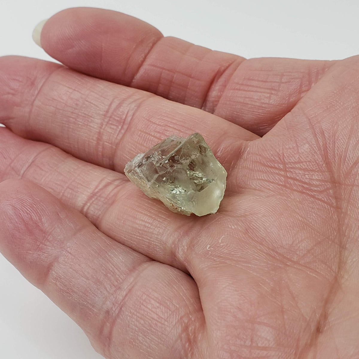  Facet Grade Rough Orthoclase | Pale Green | 21.99ct | Africa 7