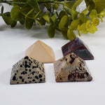 Five Point Jasper Pyramid Set | Gemstone Variety | Set of Four 
