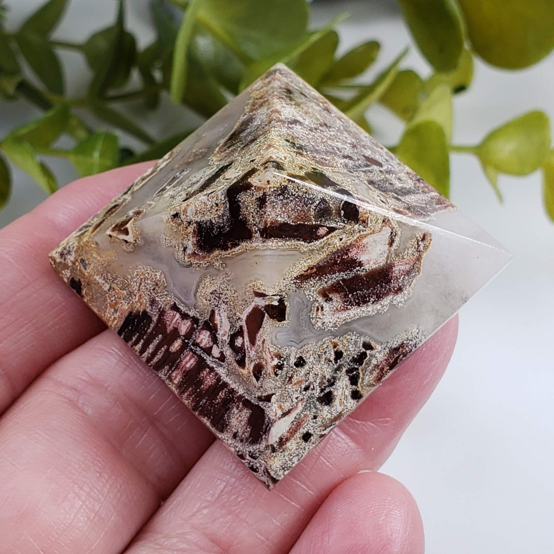  Five Point Jasper Pyramid Set | Gemstone Variety | Set of Four 1